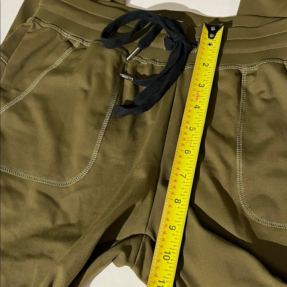 Zyia Active Army Olive Green Joggers Pants Leggins sz XS Athleisure Activewear - Picture 5 of 7